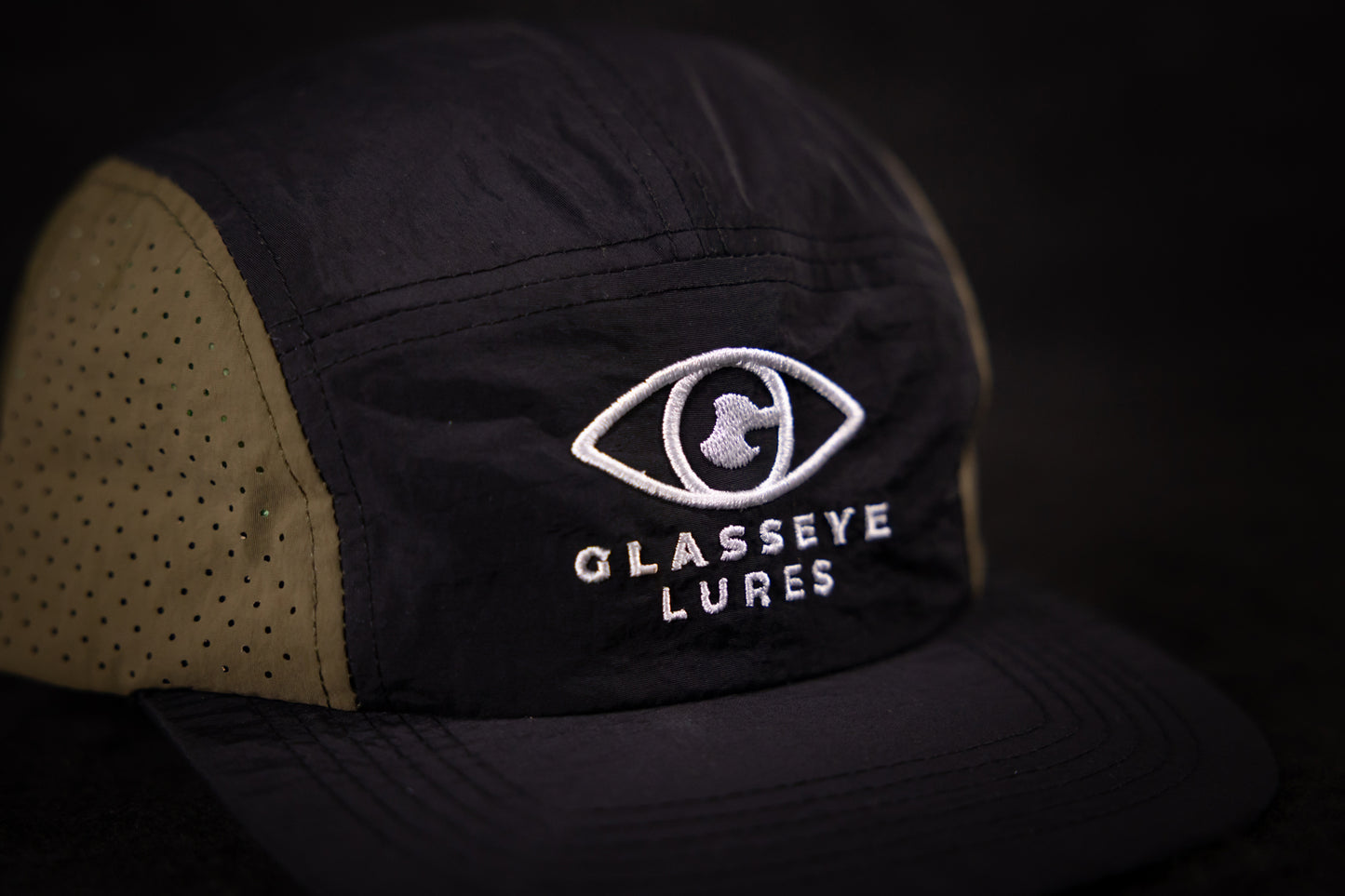 Glasseye Lures Branded 5 Panel Dry Cap
