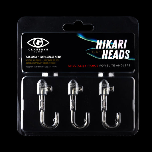 HIKARI HEADS 6/0 (3PK)