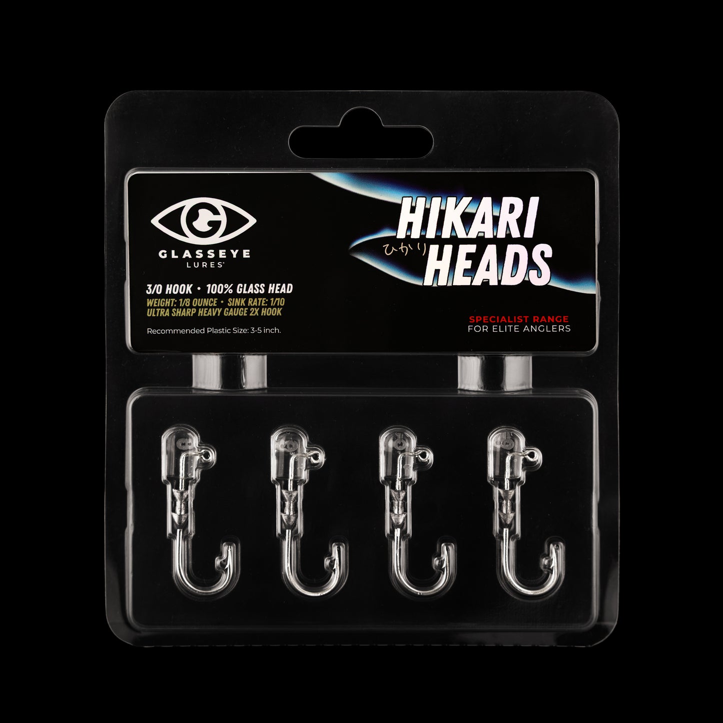 HIKARI HEADS 3/0 (4PK)