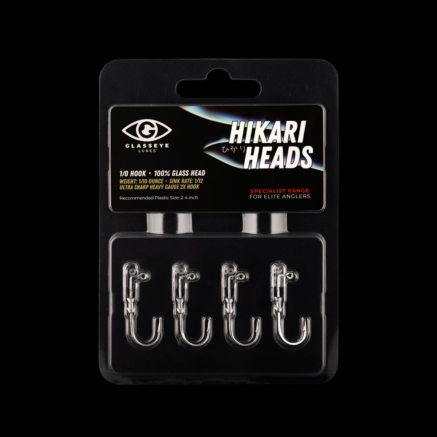 HIKARI HEADS 1/0 (4PK)